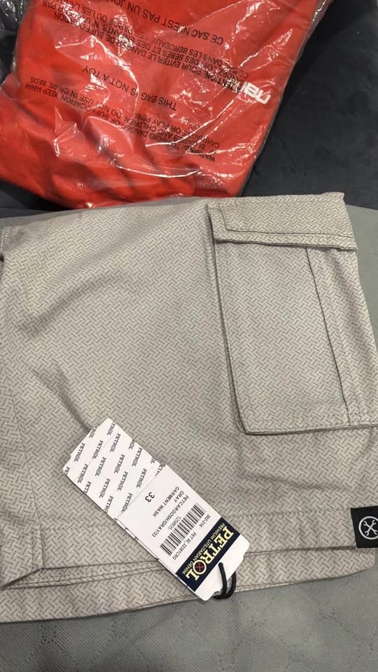 Petrol Premium Utilitarian Denim Cargo Shorts Size 33 - photo 2