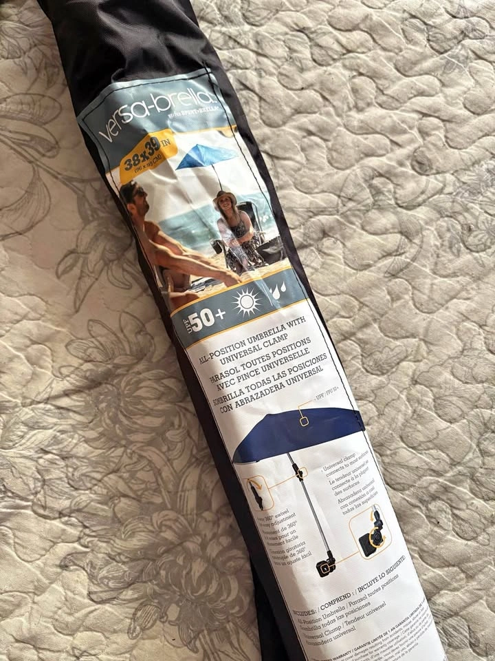 Versa-Brella Adjustable Umbrella | Great For The Beach