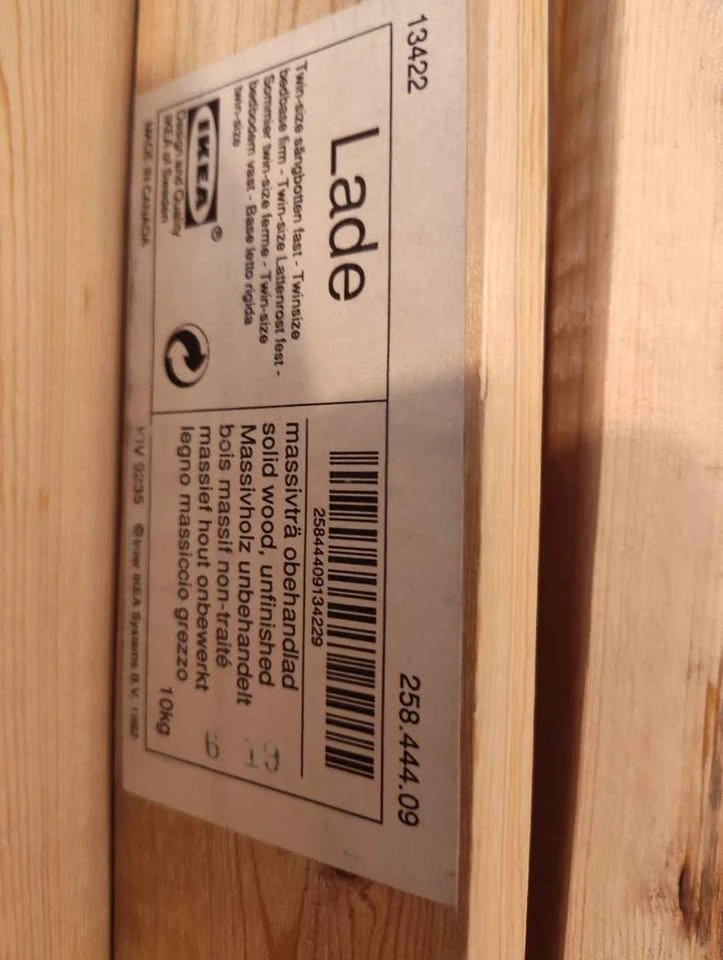 IKEA LADE Twin Slats for Bed Base - photo 2