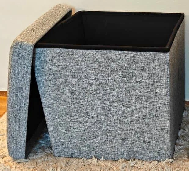 Multi-functional Foldable Storage Cube/Ottoman/Footstool