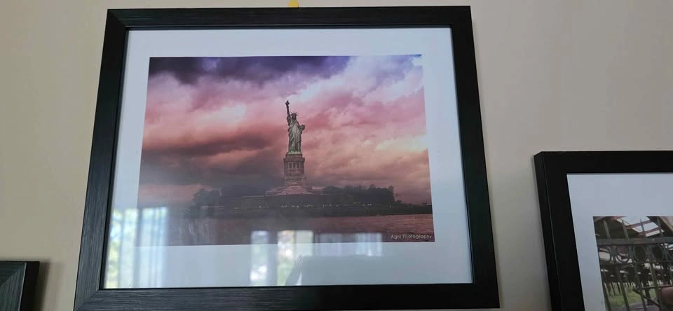 Set of 7 Black A4 Picture Frames – Wall Mount & Tabletop Stand - photo 2