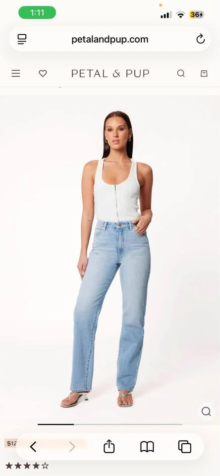 NEW Abrand 94 High Straight Jeans - Size 30 - photo 3
