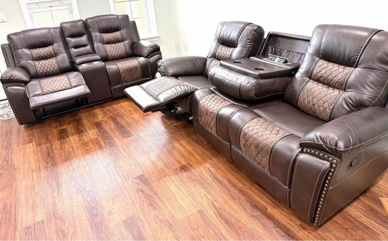Reclining Sofa and Loveseat Set - photo 2