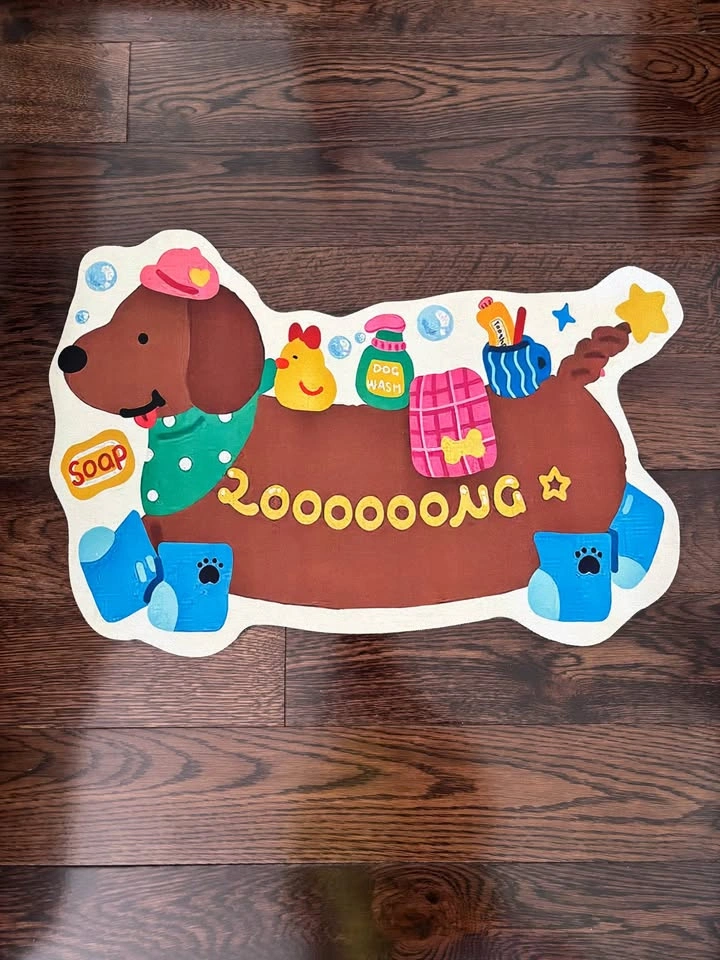 Chiikawa and Dachshund Bath Mats - brand new - photo 4