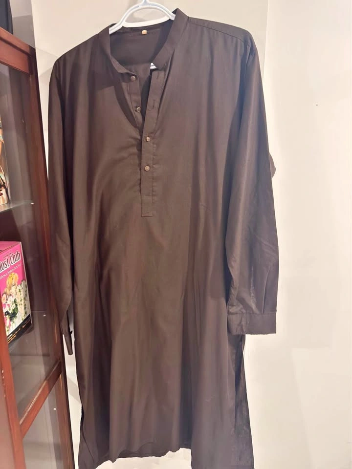 Men's Brown Kurta Tunic