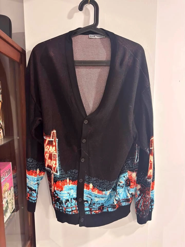 DJAB Graphic Knit Cardigan