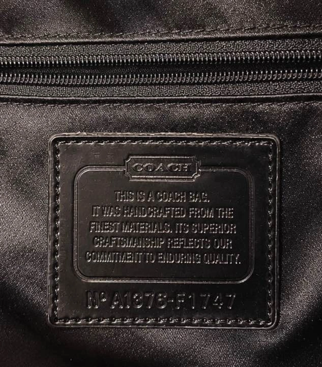 Authenticated Vintage Coach Bag - F22948 - photo 3