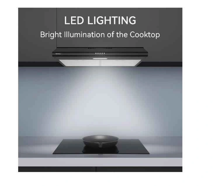 Brand new 30 in Black Under Cabinet Range Hood - photo 3