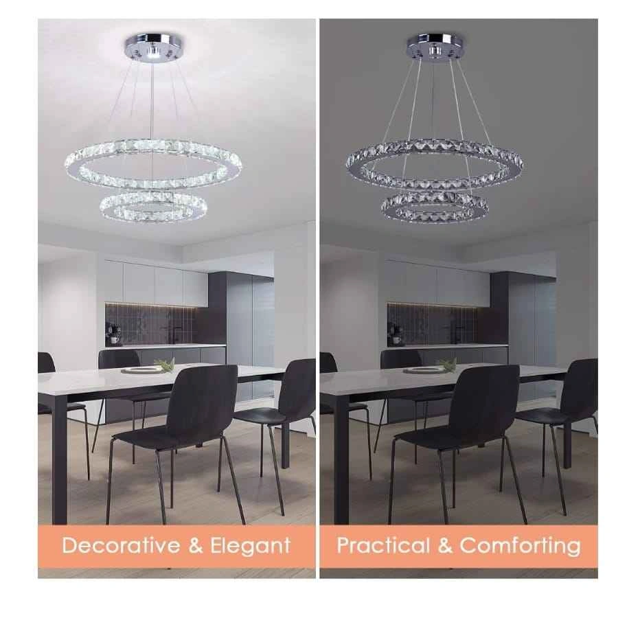 Brand new Crystal LED Chandelier Ceiling Light - photo 3