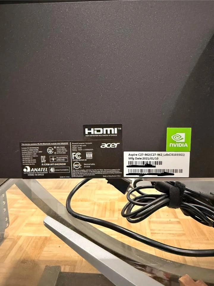Acer Aspire C27 27" All-in-One Desktop - photo 5