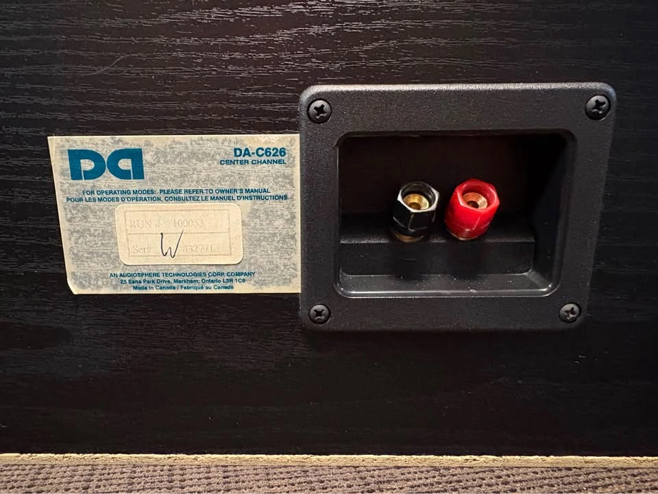 Vintage Design Acoustics DA-C626 Center Channel Speaker - photo 4