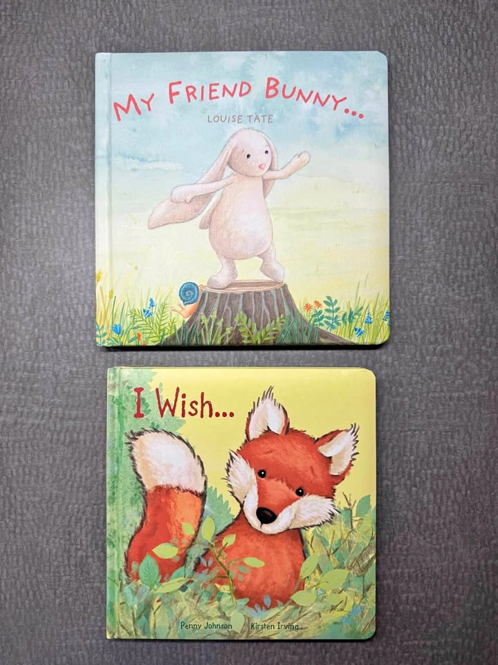 Like new Jellycat books