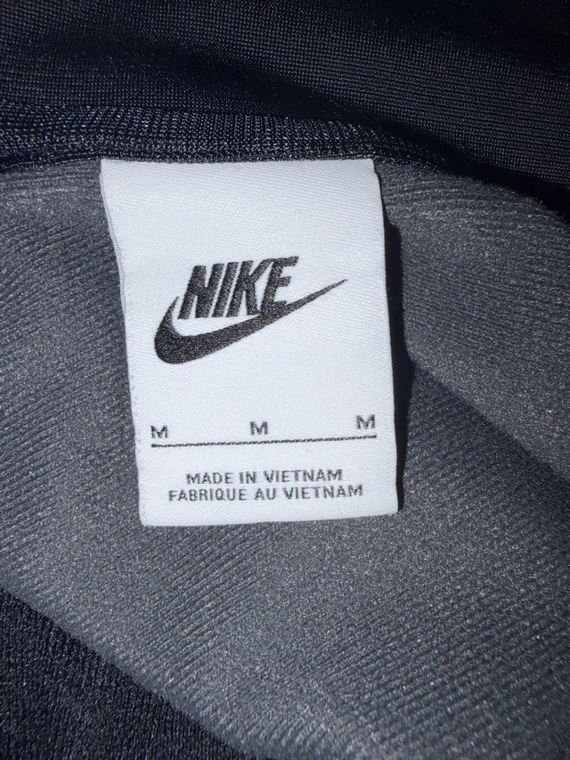 Nike Full-Zip Track Jacket Men's Black & Grey - photo 3