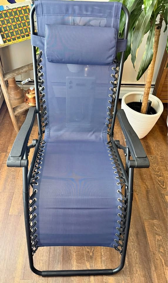 Zero Gravity Blue Chair
