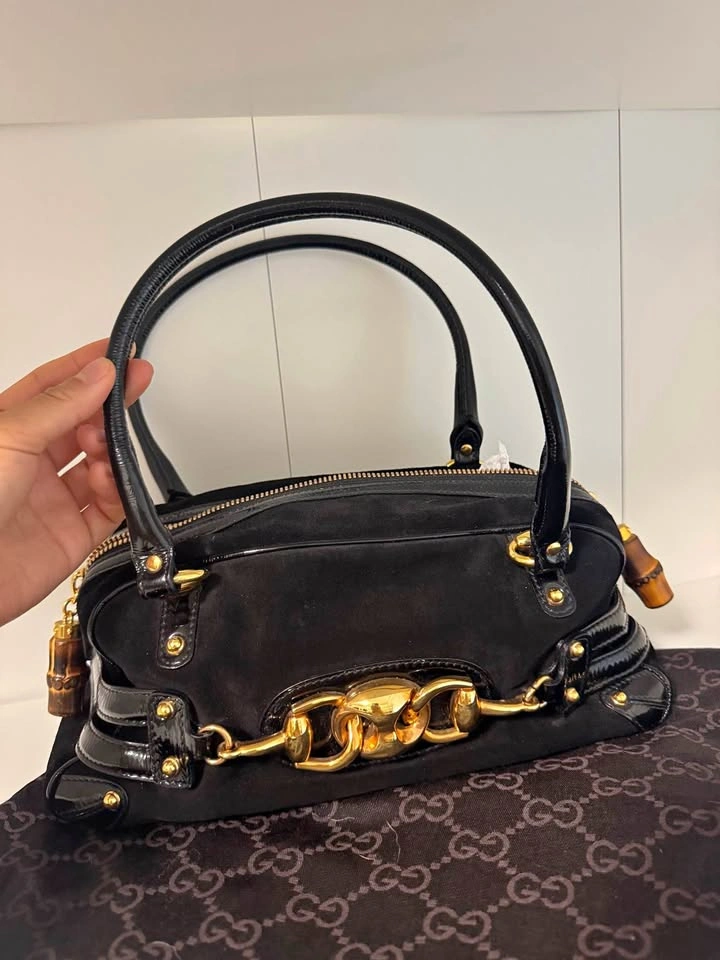 Gucci wave Boston bowler bag