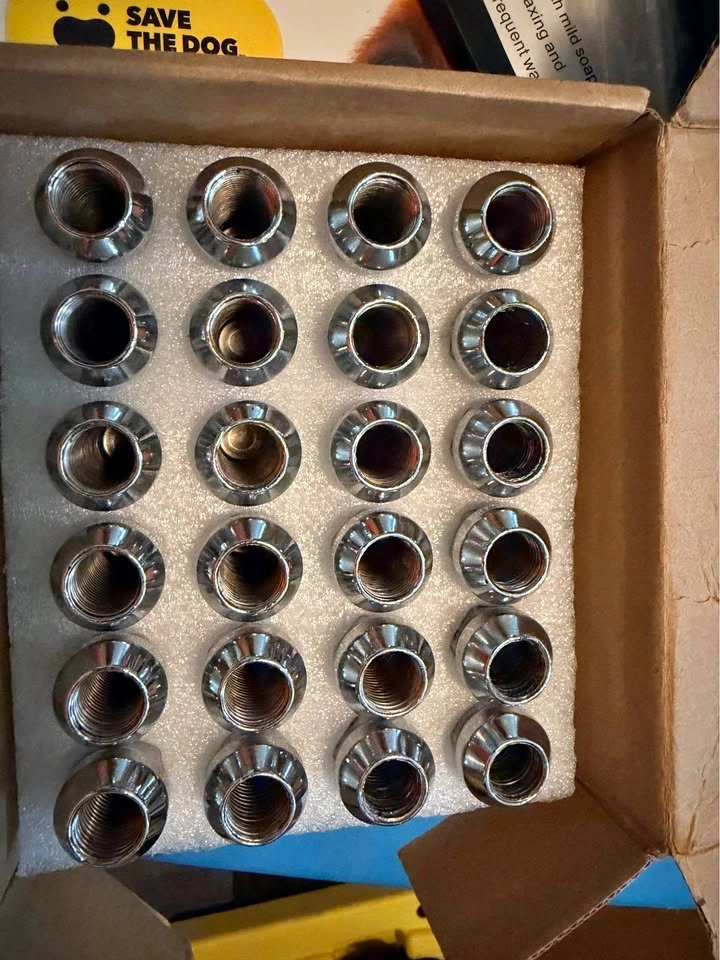 Orion Motor Tech M14x1.5 Wheel Lug Nuts, Set of 24