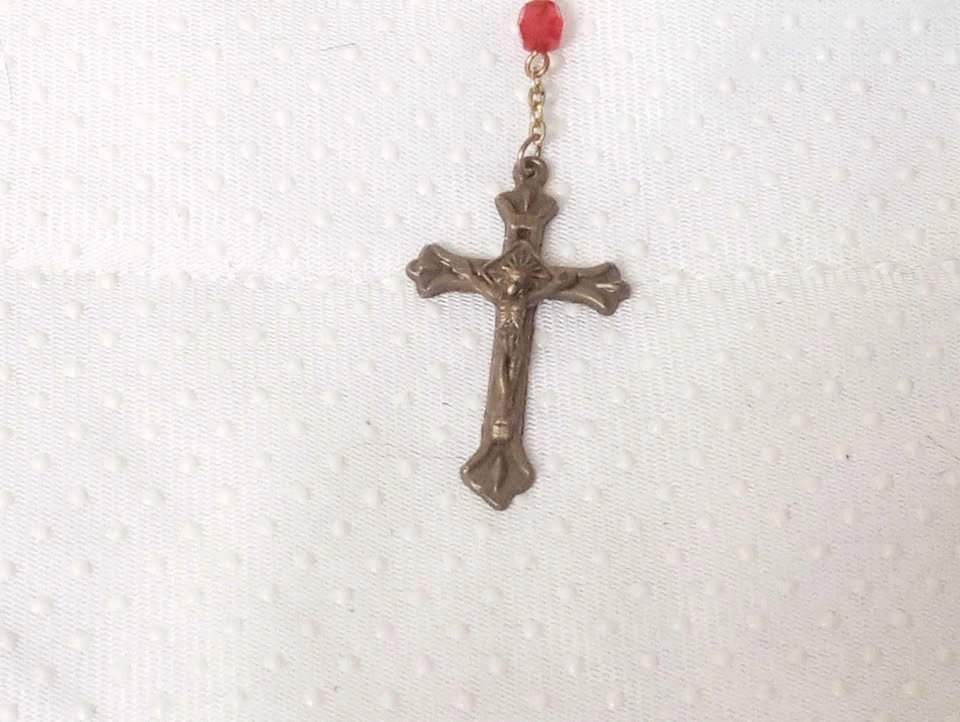 Beautiful Rosary Red Color Beads - photo 2