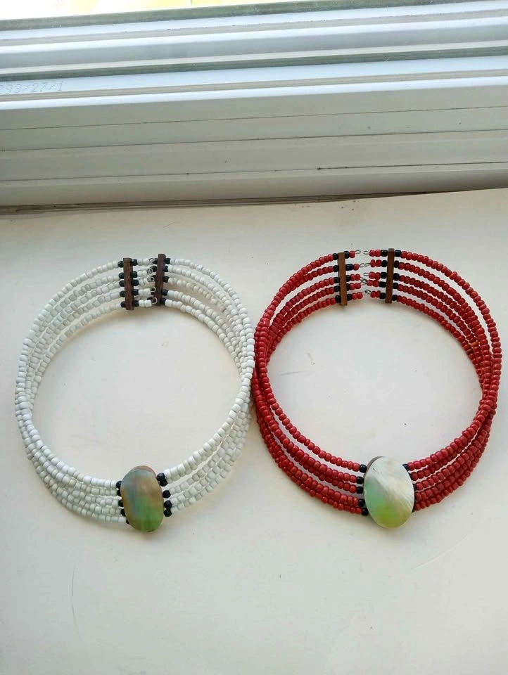 Vintage Multi Strand Choker Style Necklaces $25 each or $40 Both