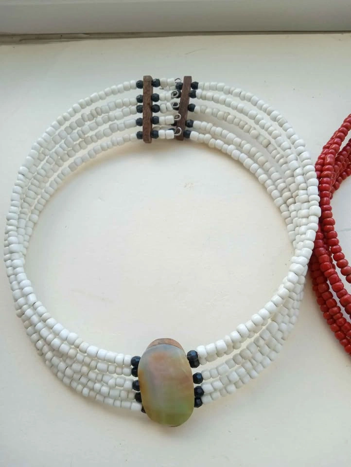 Vintage Multi Strand Choker Style Necklaces $25 each or $40 Both - photo 2