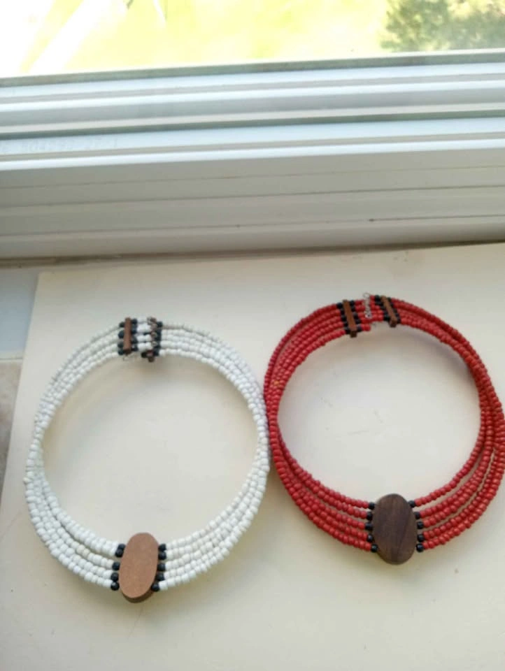 Vintage Multi Strand Choker Style Necklaces $25 each or $40 Both - photo 4