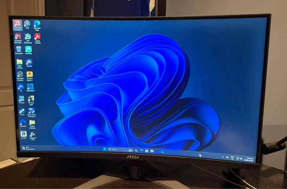 MSI Optic MAG27C – 27” Curved 144Hz Gaming Monitor - photo 2