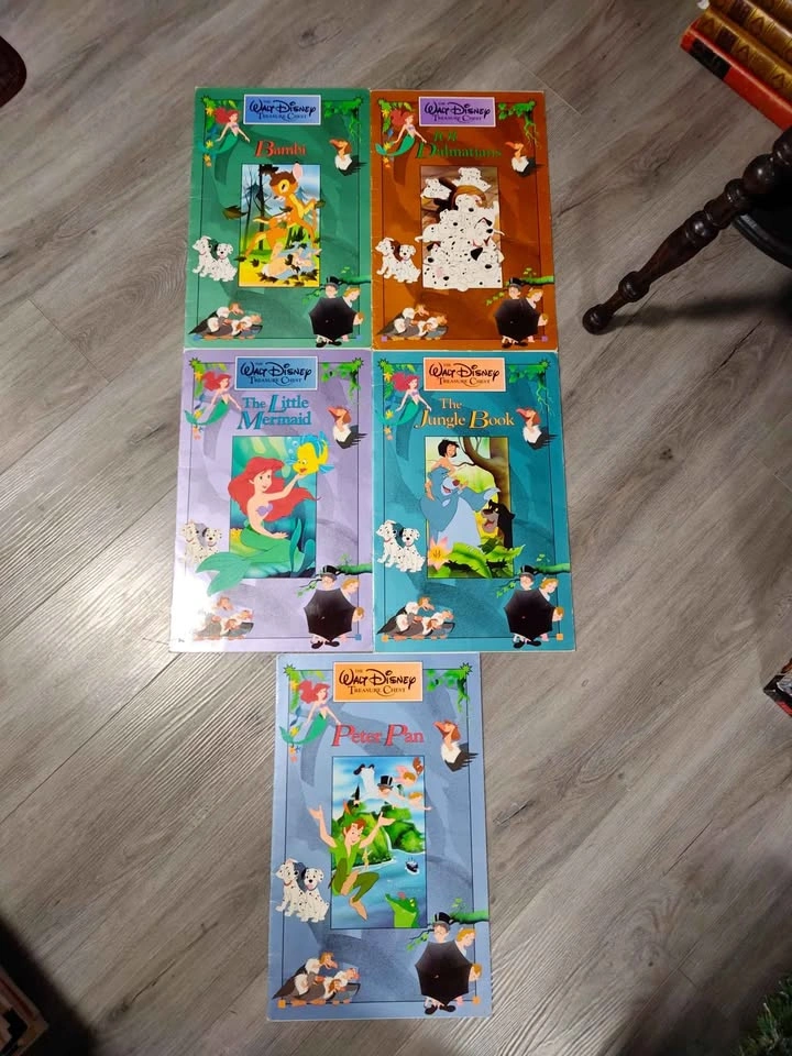 Vintage 1991/93 Disney Treasure Chest Books x3 - photo 3