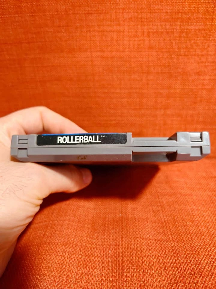 Vintage 1985 Nintendo Rollerball Video Game Cartridge - photo 5