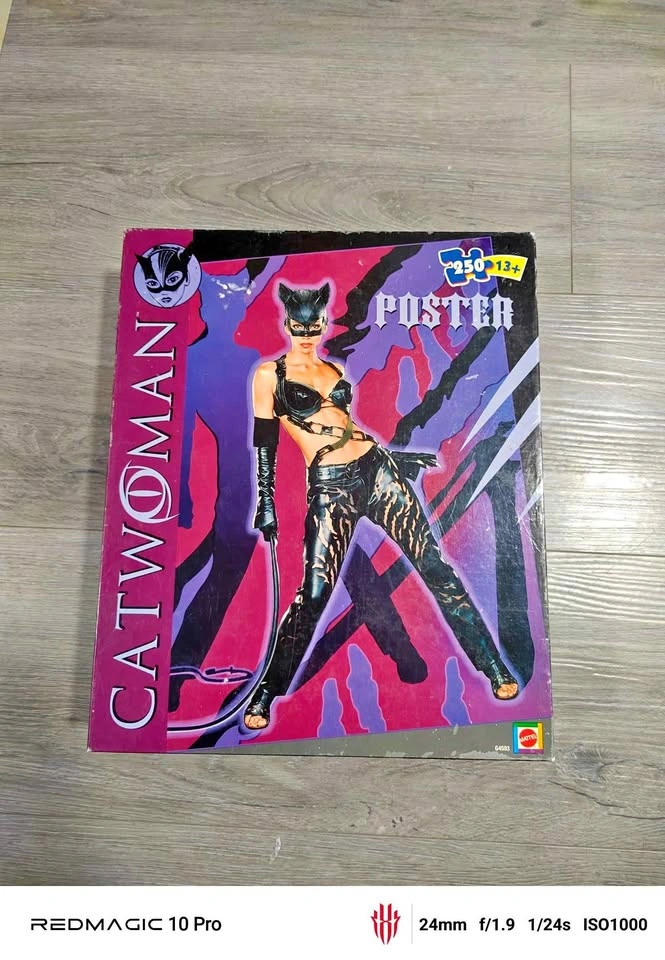 Vintage 2004 Catwoman Movie Promo Poster Puzzle