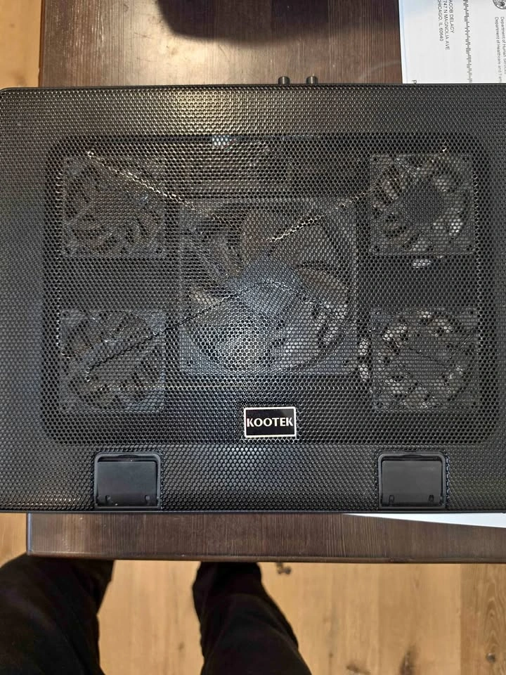 Kootek 5 fan laptop cooler