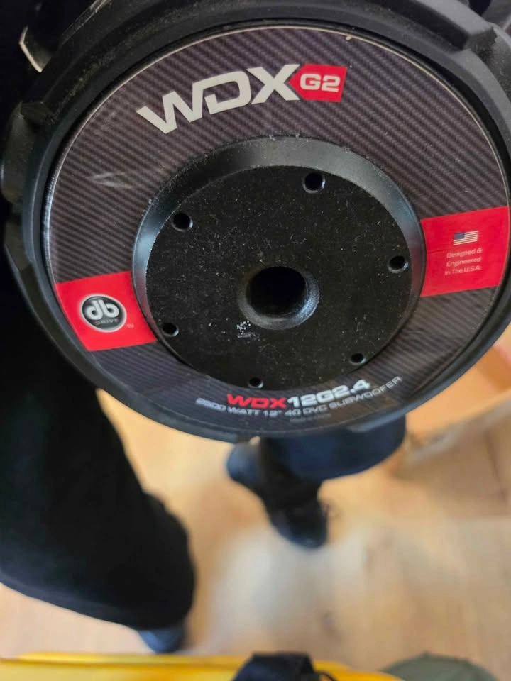 DB Drive WDX 12G12.4 2500 Watt 12in Sub - photo 2
