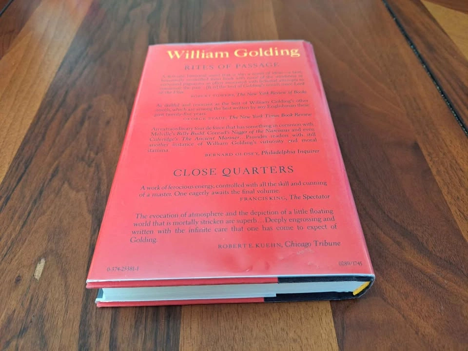 William Golding Fire Down Below First Edition Hardcover - photo 2