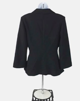 Wilfred Aritzia Selina Black Peplum Jkt (S) - photo 4