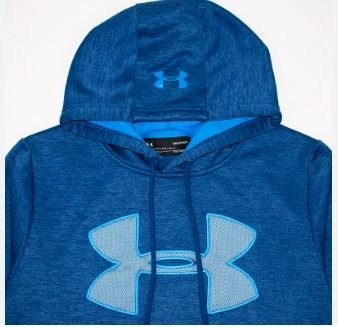 UNDER ARMOUR Hoodie Men's S /Kids XL Blue ColdGear Storm - photo 2