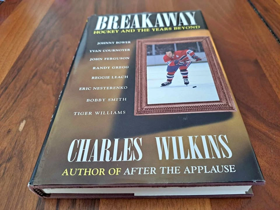 Signed Charles Wilkins "Breakaway" First Edition Hardcover