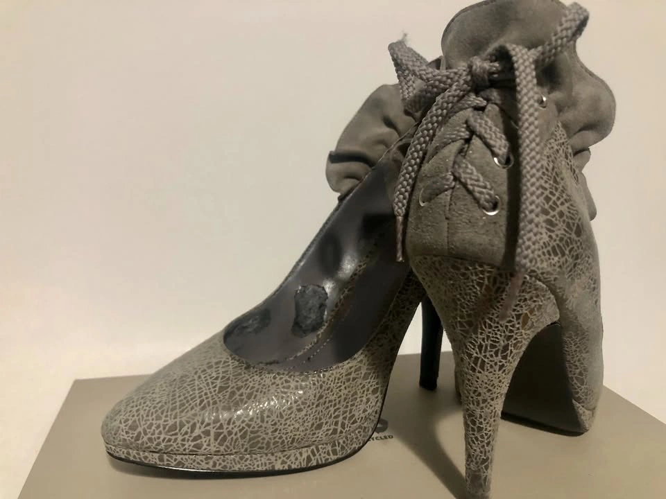 BCBG 3.5 inch fancy leather pumps - S:7 - photo 2