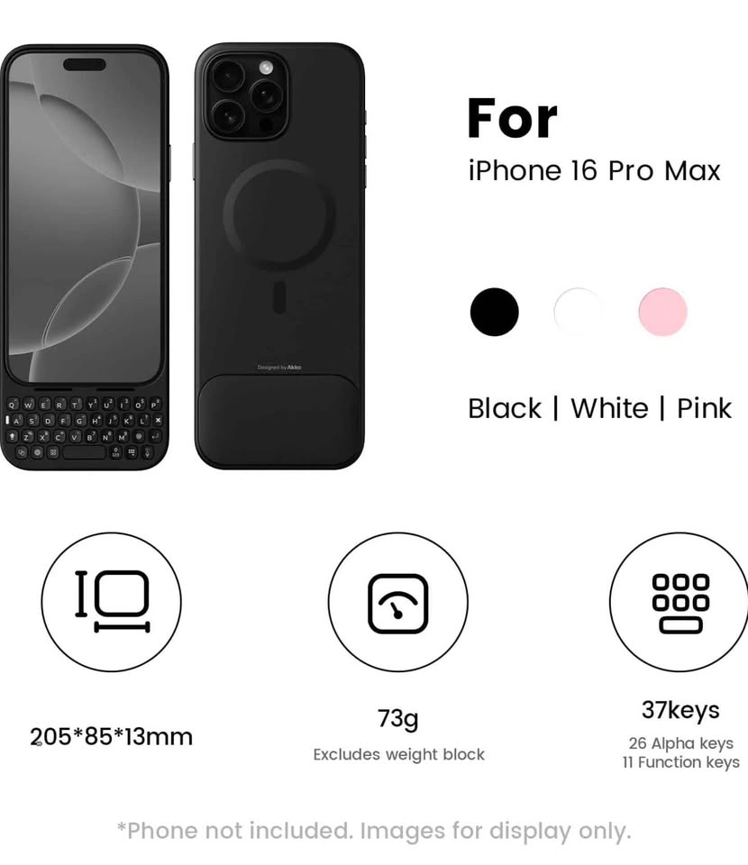 Akko MetaKey Keyboard Case for iPhone 16 Pro Max - photo 5