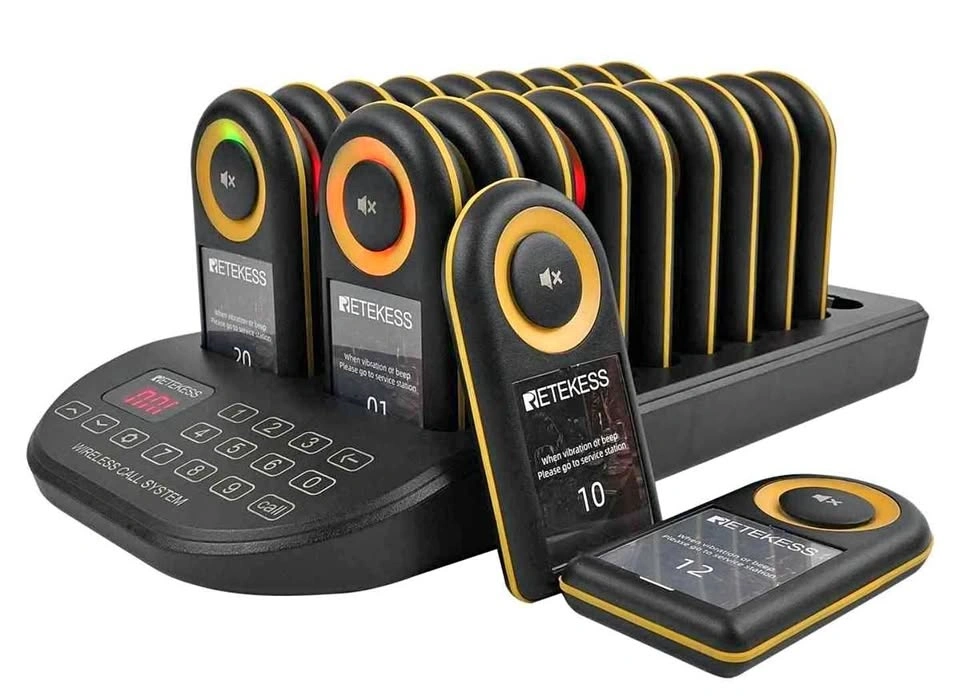 Retekess TD169 Wireless Restaurant Pager System 20 Pagers