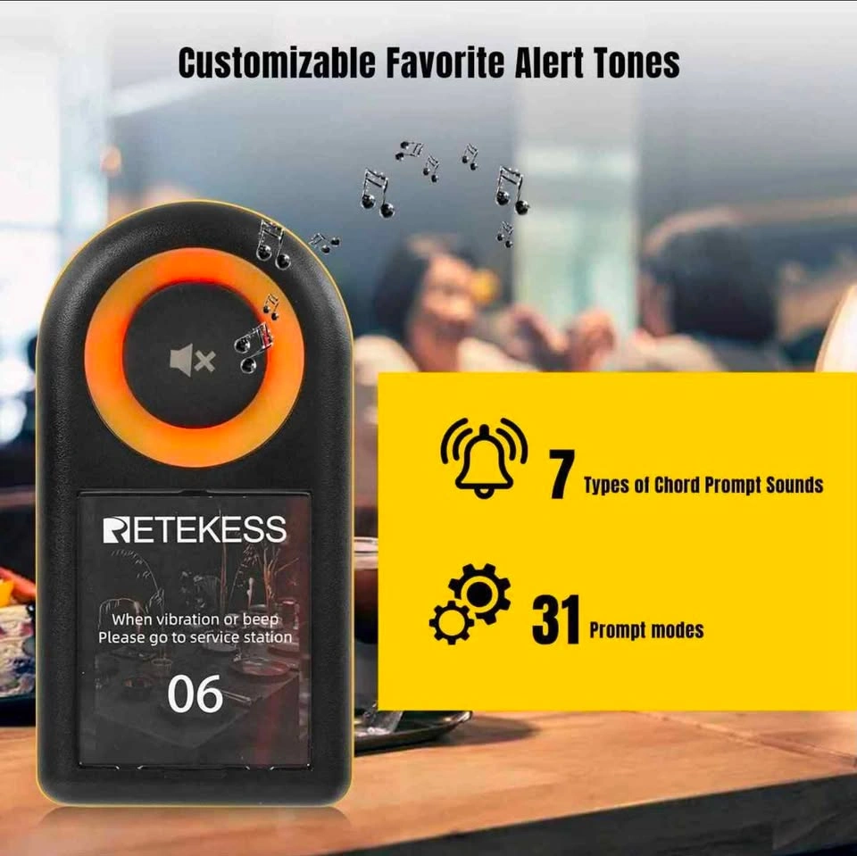 Retekess TD169 Wireless Restaurant Pager System 20 Pagers - photo 3