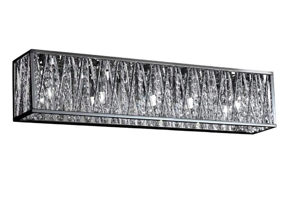 Z-Lite Terra 5 Light Vanity Light in Chrome