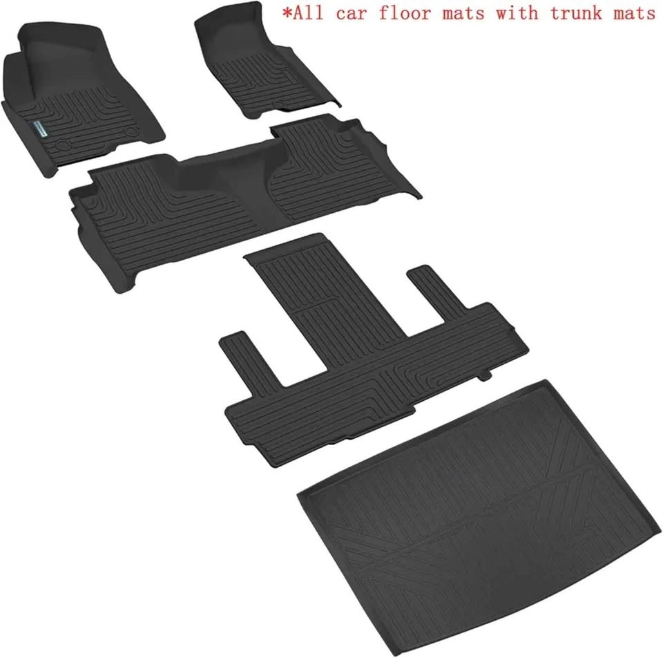 2021-25 Chevrolet Suburban 7-Seat Full Set Car Mats - photo 2
