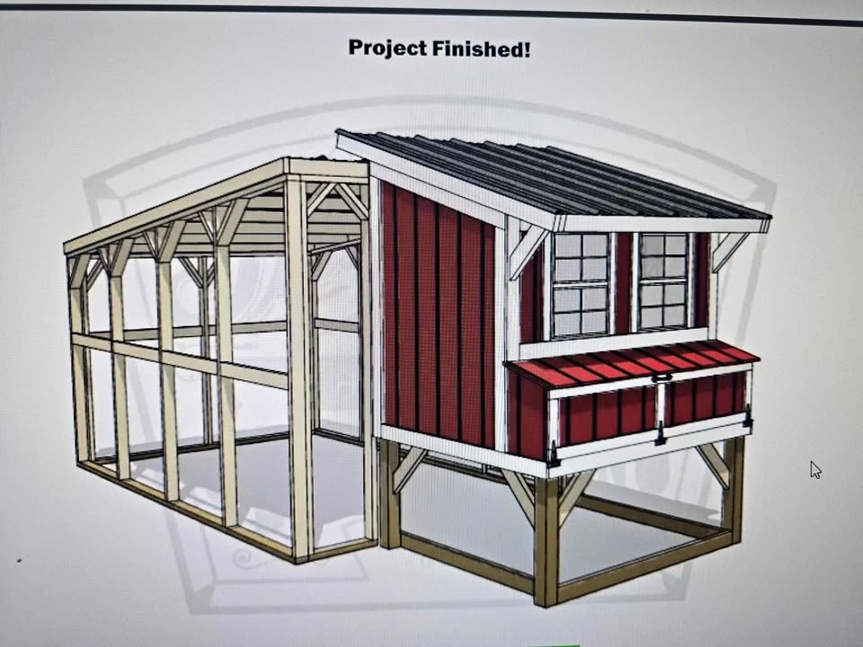 Looking for: Chicken Coop for 4 Hens