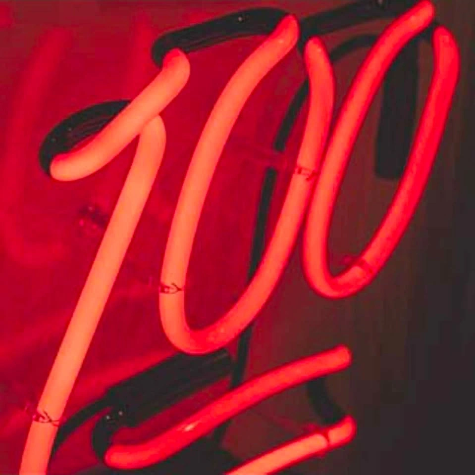 Amped & Co 100 Emoji Neon Wall Light, 11x11.8 inches - photo 4