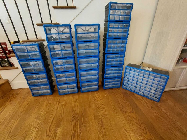 Plastic Storage Cabinets / Drawer Organizers