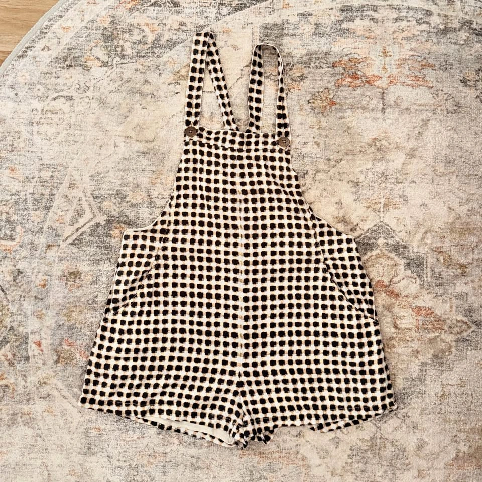 Kimchi Blue Linen Shortalls