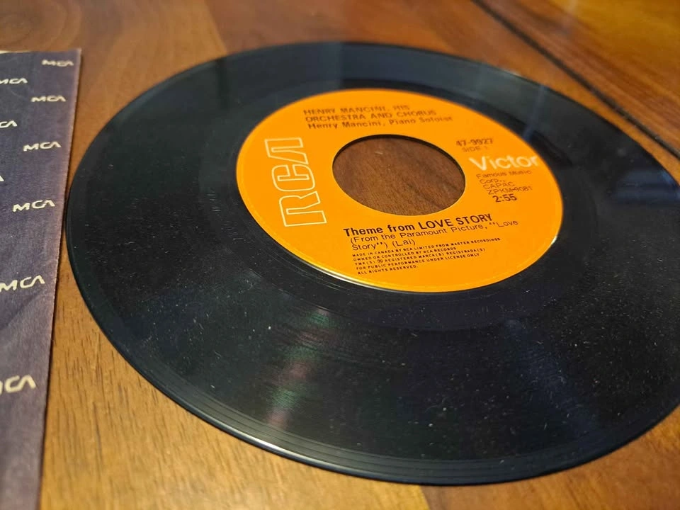 Henry Mancini - His Chorus and Orchestra 7" Vinyl - photo 5