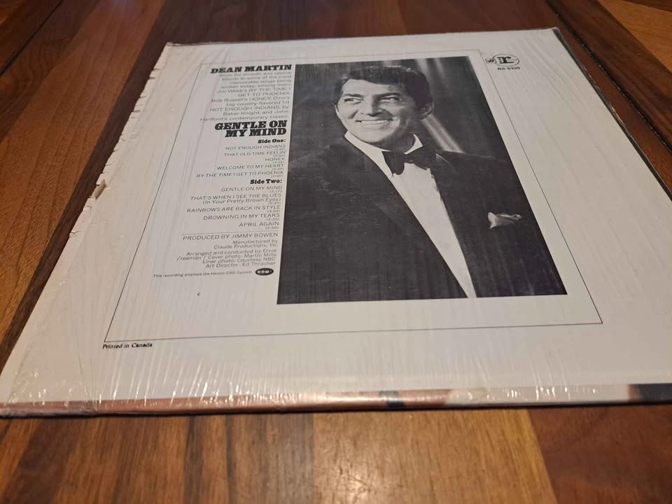 Dean Martin - 1968 Gentle On My Mind Vinyl - photo 4