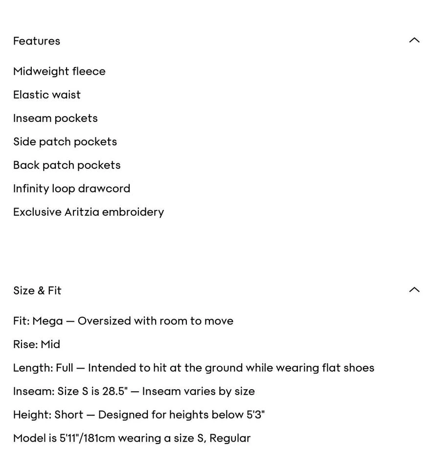 Aritzia Cozy Sweatfleece Mega Cargo Sweatpant in Nomad Taupe - photo 3