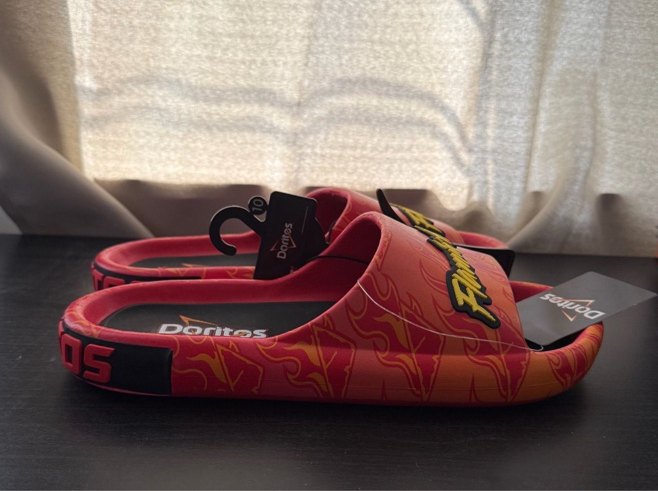 Doritos Flamin' Hot Men's Ground Up Comfort Slide Sandals 10 - photo 3