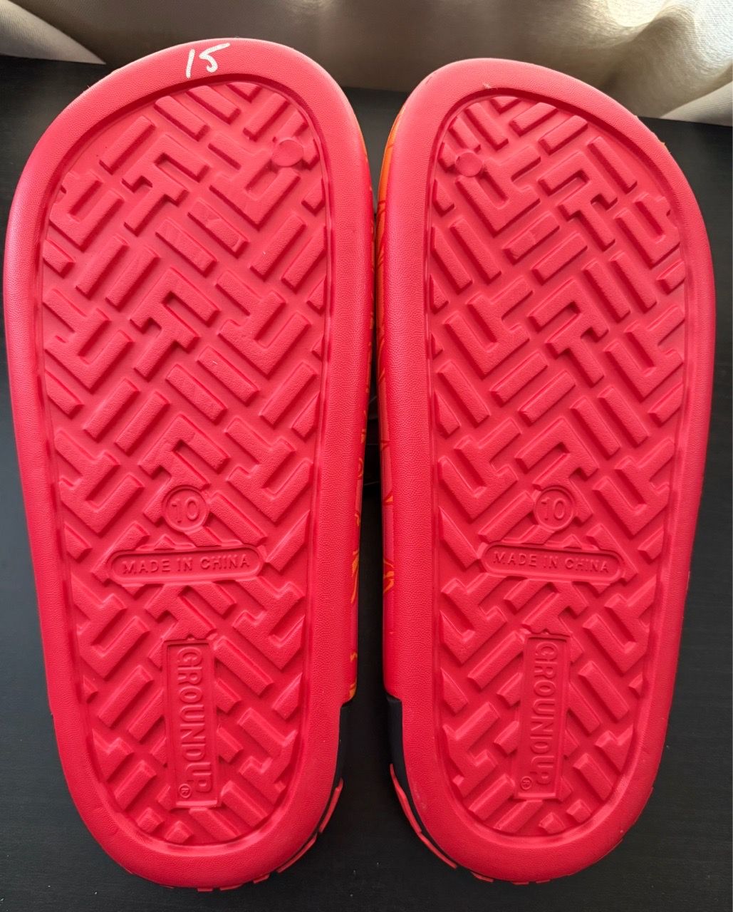Doritos Flamin' Hot Men's Ground Up Comfort Slide Sandals 10 - photo 5