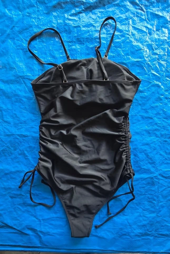LAOLASI Long-Sleeve Bodysuit & Ruched One-Piece Swimsuit - photo 5